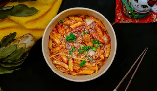 Kluski Ryżowe Tteokbokki