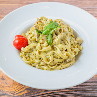 Pesto chicken pasta