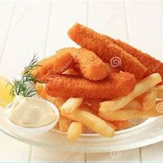 Fish Fingers with  French Fries