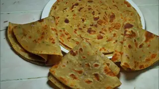 Plain vegetable chapati