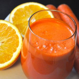 Orange and carrot juice