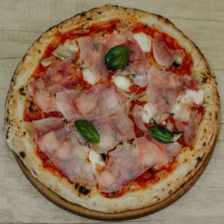Pizza Prosciutto e funghi
