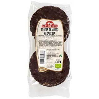 Tortas De Arroz Y Algarroba Natursoy 100Gr
