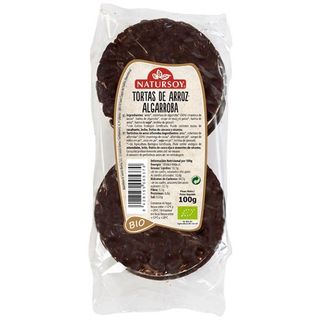 Tortas De Arroz Y Algarroba Natursoy 100Gr