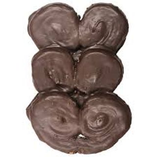 6 Palmeritas Baño Chocolate