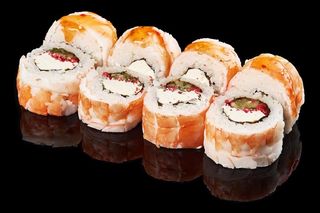 Рол Філадельфія з креветкою Ебі (8шт/245г)