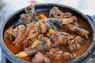 Soupe de pattes de mouton