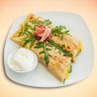 Palačinka sir i pršut