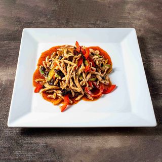 Straccetti di maiale in salsa Si Chuan