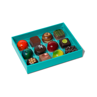 Caja Regalo De Bombones Artesanales (12 Uds.)