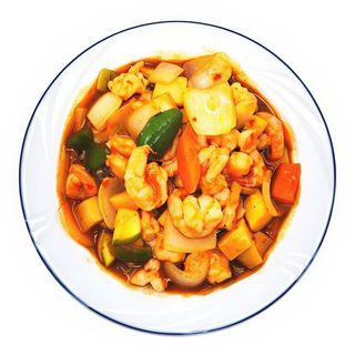 Gambas Con Guindillas