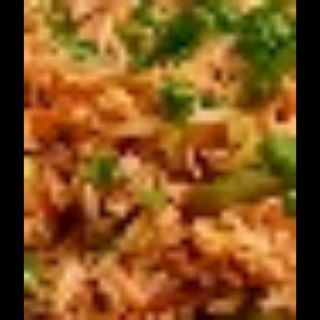 Chili Garlic Fried Rice with Capsicums