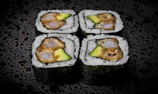 Maki tempura creveti