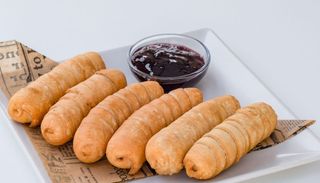 Tequeños de queso blanco (1/2 Ración)