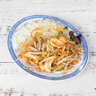 214 - Chop Suey de Gambas