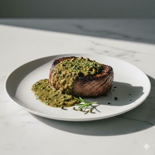 Filetto al pepe verde