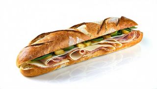 Panino con porchetta di ariccia e provola 107