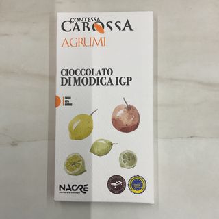 Cioccolato di Modica I.G.P. 60% Gusto agrumi 