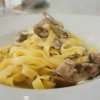 Fettuccine al funghi