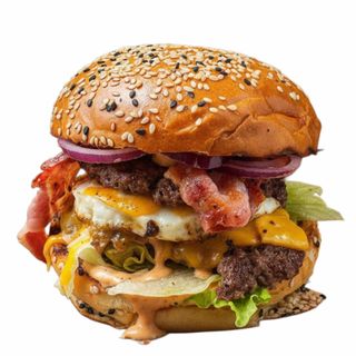 New Egg Burger