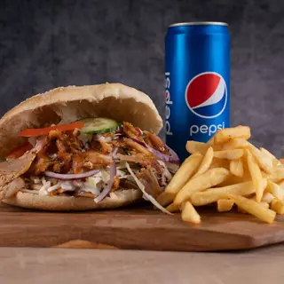 2 doner 2 papas 2 refresco 