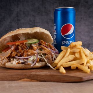 2 doner 2 papas 2 refresco 