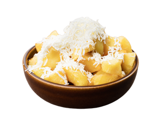 Пресни пържени картофи със сирене (220г)