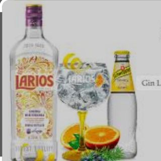 Ginebra Larios (700 ml.) Y Tónica  en lata (330 ml.)
