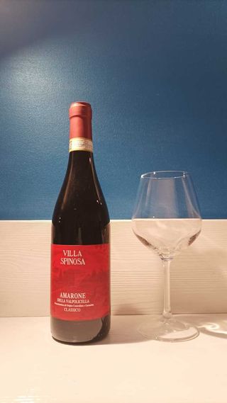 Amarone della Valpolicella di villa spinosa 2016