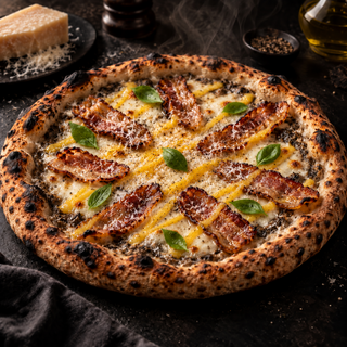 Pizza Carbonara Trufada