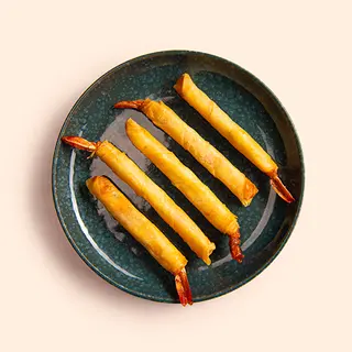 13. Rollitos de gambas (5 uds.)