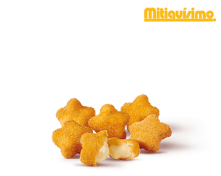 6 Estrellitas de queso