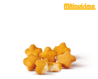 6 Estrellitas de queso