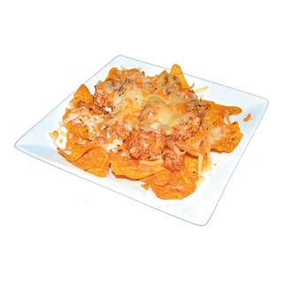 Nachos Con Carne Y Queso