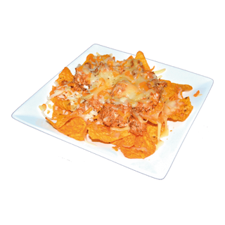 Nachos Con Carne Y Queso