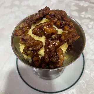 Helado Con Nueces