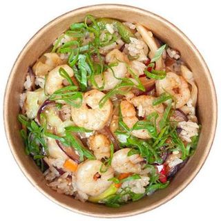 Arroz wok Langostino