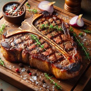 T-bone steak