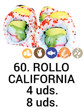 56. Rollo California (8 Uds.)