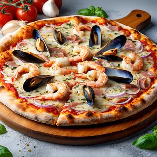 Pizza frutti di mare