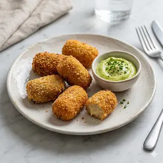 Tapa De Assortiment De Croquetes
