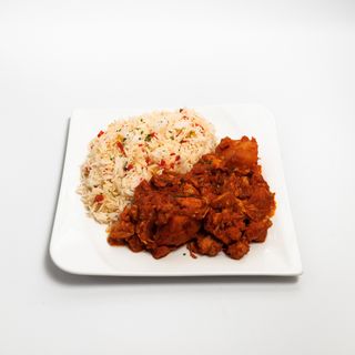 Pileći curry s rižom