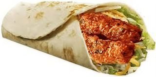 Pizza Kebab Wrap