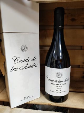 Vino Tinto RIoja 2016 CONDE DE LOS ANDES