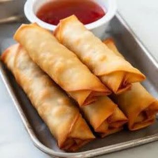 6 Pcs Chicken Spring Rolls