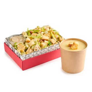 Menú Ensalada y Crema del Día