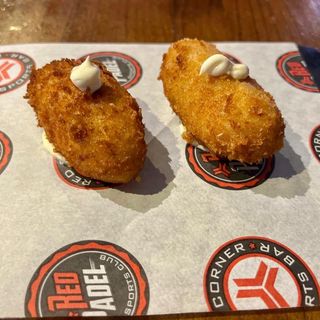 Croquetas caseras gambas roja (5ud.)