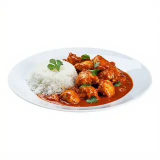 Arroz Con Curry Y Pollo
