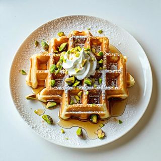 Waffle pistacchio