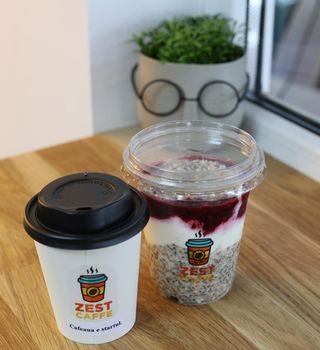 Cappuccino + Overnight Oats